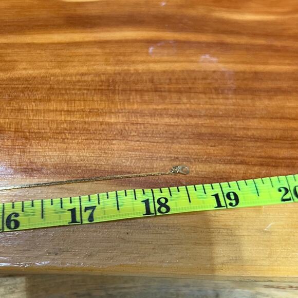 Vintage White Rice Pearl & Faux Ruby Beads Gold Tone Choker Chain Jewelry 18" - Picture 6 of 7